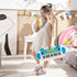 GLACER 31-Key Kids Piano Keyboard Toy with Stool - Portable Electronic Musical Instrument with Microphone for Ages 3+