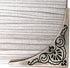 Metal Corner Protector, 4 Pcs Antique Edge Safety Guard for Cabinet Furniture, Bronze Table Corner Protectors