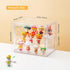 3 (1, Acrylic Display Cases for Collectibles, Tier Clear Shelf Boxes for Figures, Miniature Dustproof and Stackable