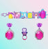 Polly Pocket Collector Compact with 2 Dolls, Royal Ball Jewelry Accessories Set, Collectible Toy with Unicorn Castle