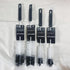 4, Set Coralpearl Bottle Brushes Thin Long Handle X Utility Skinny Wire Cleaner Big Small, Bendable Flexible