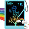 TEKFUN LCD Writing Tablet Doodle Board - 10inch Colorful Drawing Pad, Kids Travel Essentials, Toddler Toys for Ages 3-8