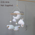 Goukurlsma Sheep Baby Mobile for Crib, Cloud Baby Crib Mobile for Girls & Boys, Neutral Crib Toys Hanging, Lamb Baby