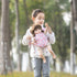 GAGAKU Baby Doll Carrier - Stuffed Animal Carrier for 12 to 24 Inch Reborn Dolls - Adjustable Straps, Pink Flowers