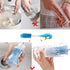 Water Bottle Cleaner Brush Semi-Automatic Silicone Bottle Brush for Baby, Sports, Vase, Glassware, and Smaller Diameter