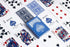 Bicycle Euchre Playing Card Deck - Double Deck, Blue - 9 Through Ace