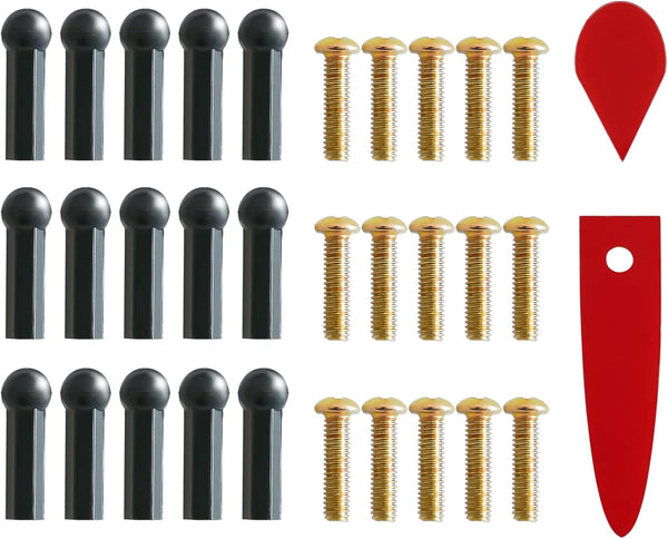 Prize Wheel Pegs & Red Pointer Replacement Kit for Spinning Wheel, Trade Show Carnival Party Pub