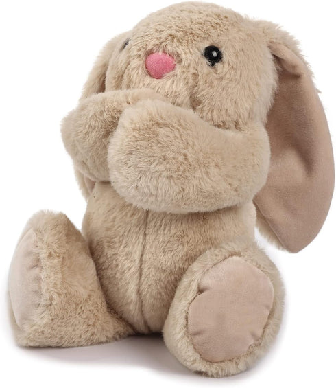 TCBunny 11" Baby Bunny Bedtime Stuffed Animal, Plush Easter Stuffers for Kids