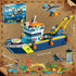 Set Set 6 7 8 9 10+ HiWEEGO City Floatable Boat Building with LED Light - Ocean Arctic Explorer Ship Building Block Kit