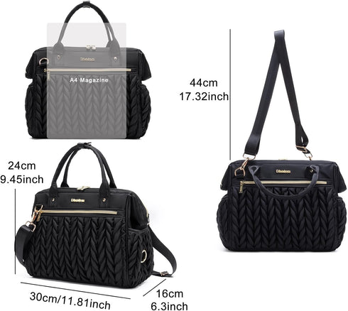 BHAFEM Backpack Small Diaper Bag Tote Crossbody, Medium Baby Bag Convertible for Women Diaper Purse