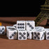 10 Piece D6 Dice Set: 16mm Six Sides Game Dice Set for MTG, Dungeons and Dragons, Black Cat's Paw