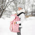 Orzbow Baby Winter Carrier Cover with Detachable Hood, Waterproof & Windproof, with Big Pockets, Universal Fit for Baby