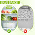 Pinsit 20PCS 7.48 5.11 0.67 Clear Flat Breast Milk Freezer Storage Organizer, Breast Milk Storage Bags Freezer