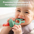 Haakaa Baby Fruit Food Feeder & Mini Freezer Nibble Tray Combo, BPA Free Silicone Feeder for Safe Infant Feeding