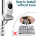 Universal Baby Monitor Mount Holder for Vtech VM3252 VM819, Hello Baby HB30 HB35, Camera Shelf for Crib Cot