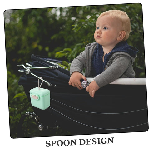 YARNOW Portable Milk Powder Dispenser for Travel Sealed Formula Container with Scoop and for Boy Girl for Outdoor