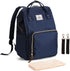 Ramhorn Diaper Bag Backpack Multifunction Waterproof Travel Back Pack for Mom Blue