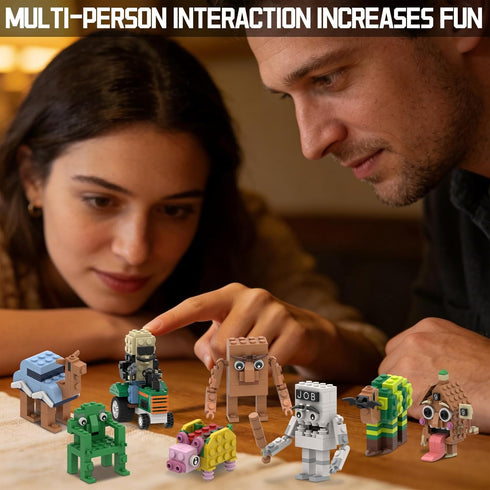Myth Qholve 8 1 Italian Brain Rot Unique Cartoon Characters Building Blocks in Educational & Entertaining Gift Idea