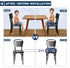 4 Inch Toddler Booster Seat for Dining Table, Portable Booster Seat for Kitchen Chair, High-Density Foam Cushion