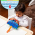 Buckle Toys - Boomer Square - Learning Activity Toddler Plane Travel Essential Toy - Develop Motor Skills and Problem