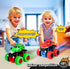 Awsogiff 3 4 5 3-4-5, 4 3-5 Dinosaur Toys for Year Old Boys, Monster Trucks for Boys Ages Wheels Drive Durable Friction