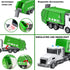 2.4Ghz Remote Control Garbage Truck Toys, 1/24 RC Garbage Truck with 6 Channel Remote Control, Birthday Gift for Boys