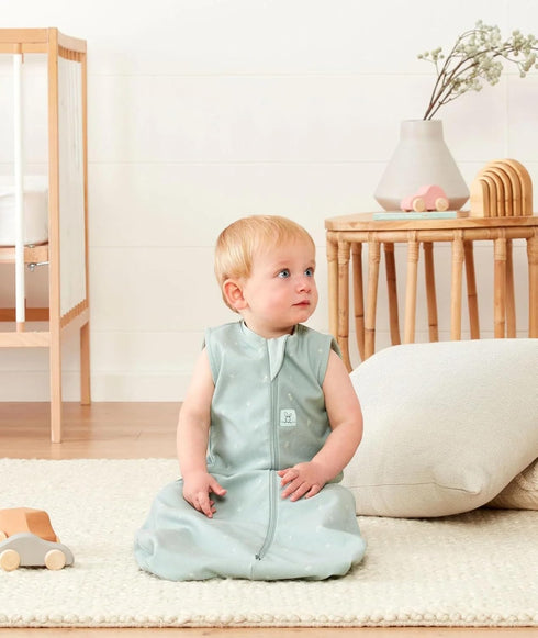 1.0 (3-12 ergoPouch Tog Jersey Sleeping Bag Arms-Out Baby Sleep Sack, Ideal Transition from Swaddling, Slim Fit Keeps