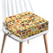 Toddler Booster Seat for Dining Table,4 Inches Washable Double Safer Straps Non-Slip