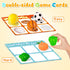 Match Card & Sort Game Set for Toddlers, Montessori Educational Learning Activities for Preschool