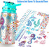 Decorate Your Own Water Bottle Kits for Girls Age 4-12, Mermaid Gem Diamond Painting Crafts, DIY Arts and Crafts Gifts