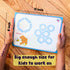 36 2, 3, 4, 5 Alphabet & Number Playdough Mat for Letter Tracing | Activity Card for Clay, Playdoh, Marker | Learn