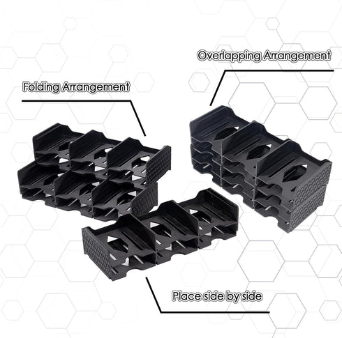 Card Case Black, Card Sorting Tray for Catan Resource Cards, Game Accessory for Catan Board Game