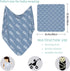 IWEORTHY Custom Name Baby Swaddle - Personalized Infant Blanket