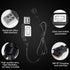 2PCS 7.4V 800mh USB Charging Cable with SM-3P Plug for RC Excavator, Truck, Tank, Huina 1575 RC Engineering Vehicle