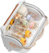 Gucagle Baby Bottle Storage Box Organizer Plastic Multifunctional Drainage Nursing Bottle Drying Rack with Lid for Home