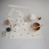 Adjustable Waterproof Silicone Baby Bib - Whales Design