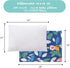 Pillowcase,(2 Pack) 100% Size:14 19 inch,Fits 13 18 12x 16 (Style2) Gina Era Ergonomic Toddler Cotton Pillowscase, *