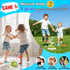 Kslavagcnt 3 1 4-8 Indoor Outdoor Games for Kids, in Musical Jump, Ring Toss Game & Stomping Rocket Launcher for Kids