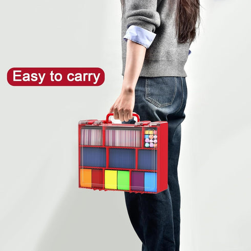 2400+ 3"X4" FULLCASE Trading Card Storage, Sports Cards Game Deck Box Holder Organizer for Panini for PM TCG for C.A.H