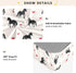 Mazeann 52" 28" 9" Western Horses Heart Crib Sheets Soft Breathable Fitted Cotton Baby Crib Sheets Mattress Cover