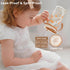 10 oz 1-3 Evorie Tritan Spill Proof Toddler Straw Sippy Cup, for Baby and Toddlers Years Old, No Spill Straw Water