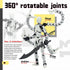PkghoKids T13 Accessories,T13 t-13 3D 5.5inch) Action Figure Already Assembled Multi-Jointed Movable,for Collectors