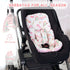 Pack Set, of Baby Car Seat Head Support and Nursing Pillow Cover Ultra Soft Comfortable