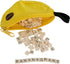 World's Smallest Bananagrams - Family Word Game with 1 Banana Pouch, 144 Tiles, Recommended for Ages 8 and Up