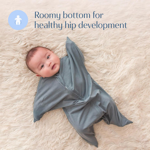 Cozy (6-12 SleepingBaby Zipadee-Zip Transition Swaddle - Baby Swaddle Blanket with Zipper Convenience - Roomy Wearable