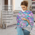 Schgap Mermaid Car Seat Covers Canopy for Baby Nursing Cover Breastfeeding Baby Carrier Cover Stroller Cover for Shower