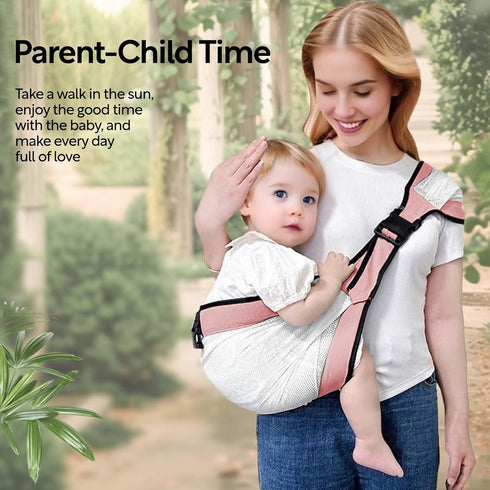 Summer Baby Mesh Sling Carrier Toddler Carrier for Boys & Girls, Lightweight Breathable Baby Wrap, Adjustable