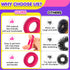 36Pack: Sensory Toys Fidget Rings for Kids Sensory Rings for Stress - Stretchy Calming Toys for Autism - Bulk Fidgets
