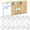 TRILINK Cabinet Locks for Babies 6 Pack, Baby Proofing Baby Safety Locks, Child