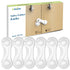 TRILINK Cabinet Locks for Babies 6 Pack, Baby Proofing Baby Safety Locks, Child